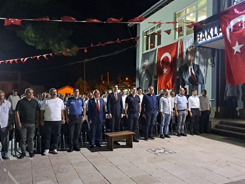 15 Temmuz Demokrasi ve Milli Birlik Günü Etkinlikleri Programı